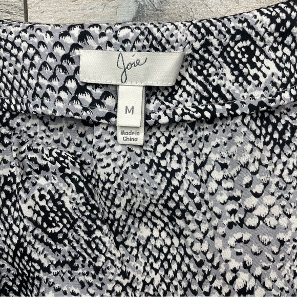 JOIE SILK BLOUSE (M) - Picture 3 of 3